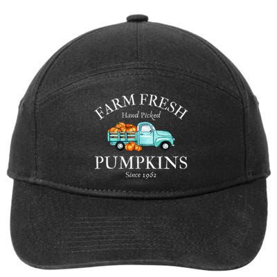 Farm Fresh Pumpkins 7-Panel Snapback Hat