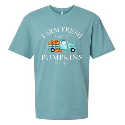 Farm Fresh Pumpkins Sueded Cloud Jersey T-Shirt