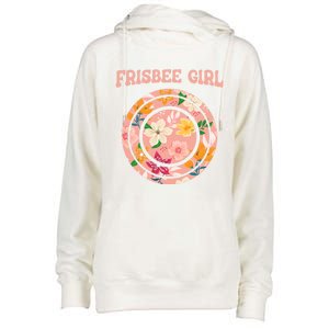 Frisbee Frisbee Player Frolf Frisbee Disc Golf Frisbee Gift Womens Funnel Neck Pullover Hood