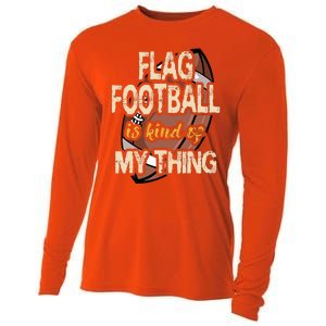 Flag Football Player Ball Carrier Sport Game Athletes Cooling Performance Long Sleeve Crew