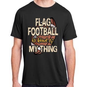 Flag Football Player Ball Carrier Sport Game Athletes Adult ChromaSoft Performance T-Shirt