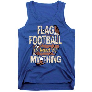 Flag Football Player Ball Carrier Sport Game Athletes Tank Top