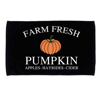 Farm Fresh Pumpkin Microfiber Hand Towel