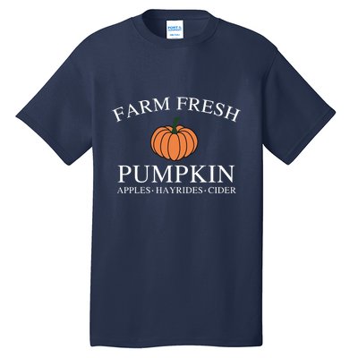 Farm Fresh Pumpkin Tall T-Shirt