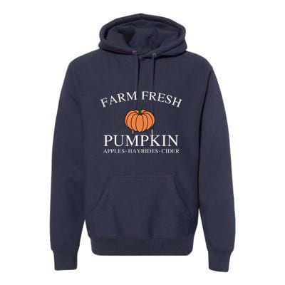 Farm Fresh Pumpkin Premium Hoodie