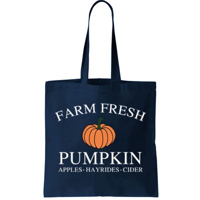 Farm Fresh Pumpkin Tote Bag