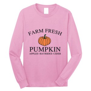 Farm Fresh Pumpkin Long Sleeve Shirt