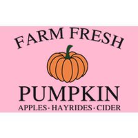 Farm Fresh Pumpkin Bumper Sticker