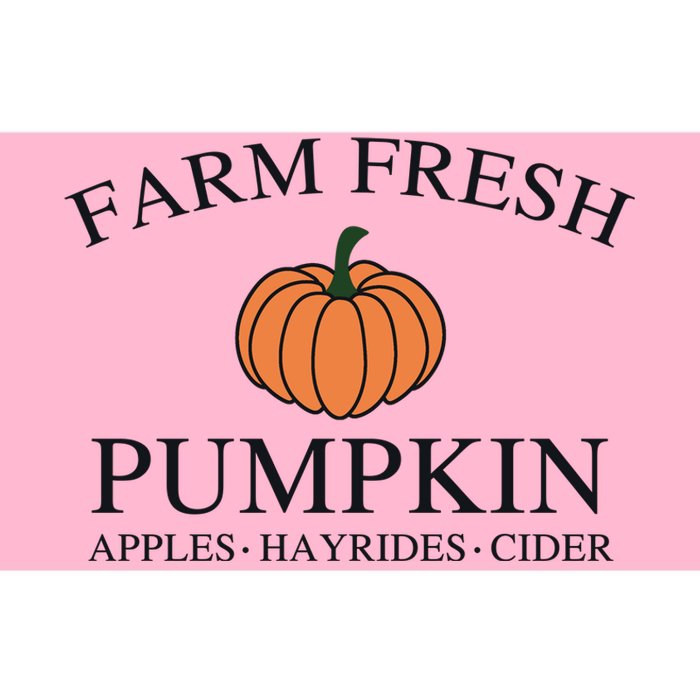 Farm Fresh Pumpkin Bumper Sticker