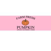 Farm Fresh Pumpkin Bumper Sticker