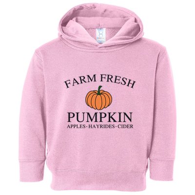 Farm Fresh Pumpkin Toddler Hoodie