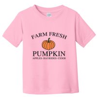 Farm Fresh Pumpkin Toddler T-Shirt