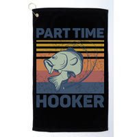 Funny Fishing Part Time Hooker Golf Towel