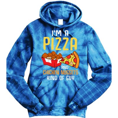 Fast Food Pizza Lover Foodie Tie Dye Hoodie