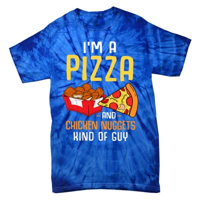 Fast Food Pizza Lover Foodie Tie-Dye T-Shirt