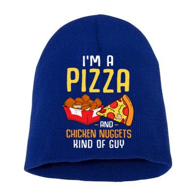 Fast Food Pizza Lover Foodie Short Acrylic Beanie