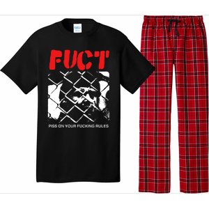 Fuct Fuct Piss On Your Fucking Rules Pajama Set