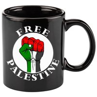 freepalestine free palestine 11oz C Handle Ceramic Mug
