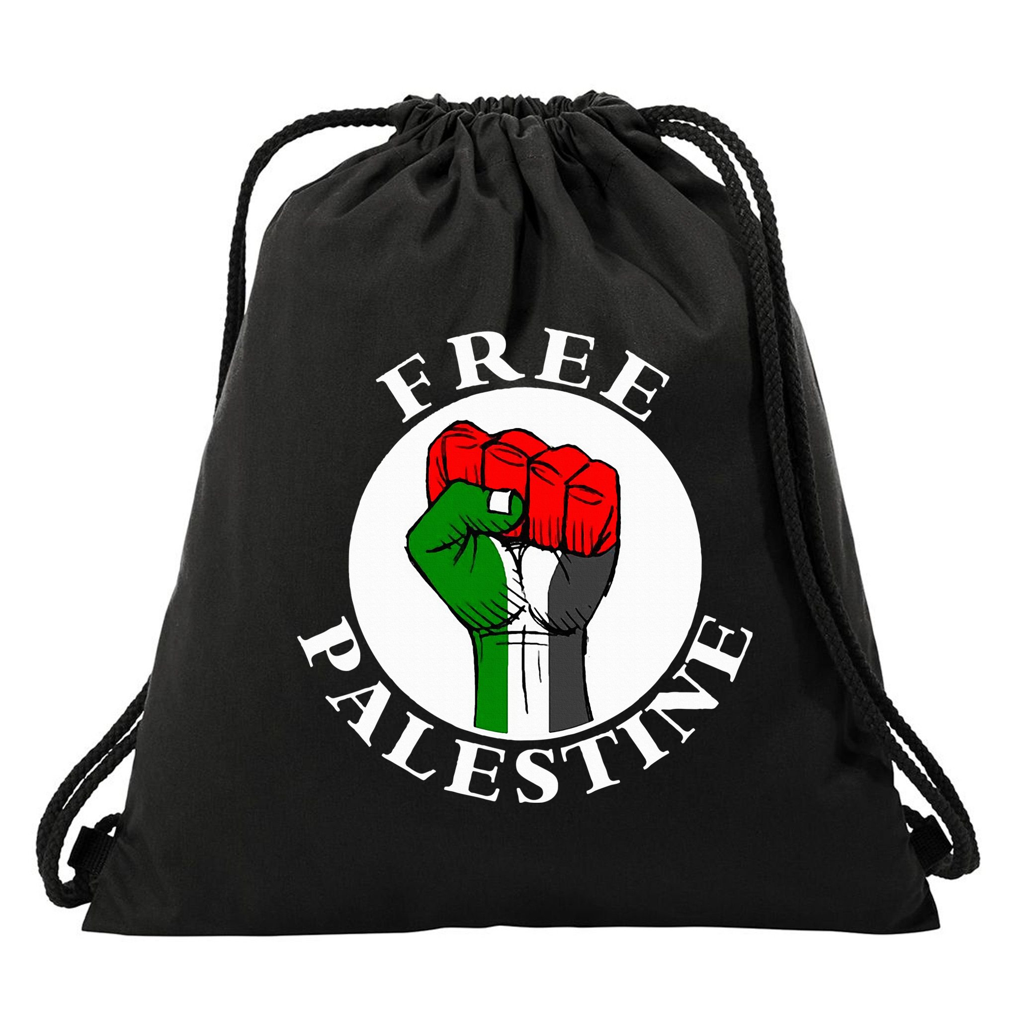 freepalestine free palestine Drawstring Bag