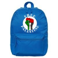 freepalestine free palestine 16 in Basic Backpack