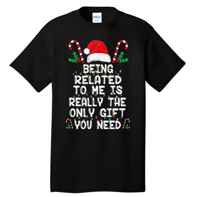 Festive Family Pajamas for Christmas Celebrations Tall T-Shirt