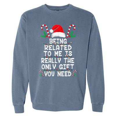 Festive Family Pajamas for Christmas Celebrations Garment-Dyed Sweatshirt