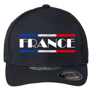 France French Pride France Flag French Roots French Flag Flexfit Unipanel Trucker Cap