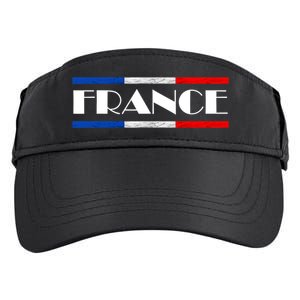 France French Pride France Flag French Roots French Flag Adult Drive Performance Visor