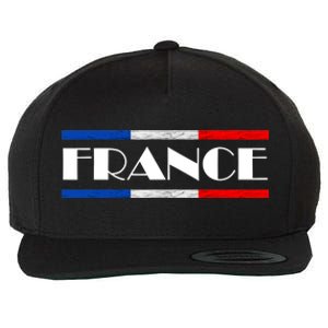 France French Pride France Flag French Roots French Flag Wool Snapback Cap