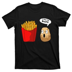 French Fries Potatoes Snack Finger Chips T-Shirt