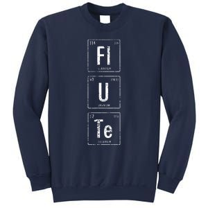 Funny Flute Player Elements Sweatshirt