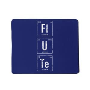 Funny Flute Player Elements Mousepad