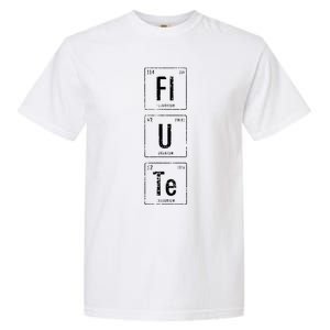 Funny Flute Player Elements Garment-Dyed Heavyweight T-Shirt