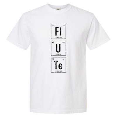 Funny Flute Player Elements Garment-Dyed Heavyweight T-Shirt