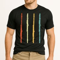Funny Flute Player Flutist Retro Performance Shirt