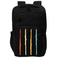 Funny Flute Player Flutist Retro Impact Tech Backpack
