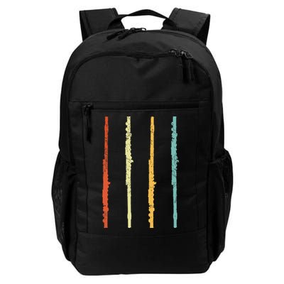 Funny Flute Player Flutist Retro Backpack
