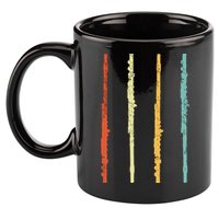 Funny Flute Player Flutist Retro 11oz C Handle Ceramic Mug