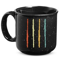 Funny Flute Player Flutist Retro 15oz Campfire Ceramic Mug