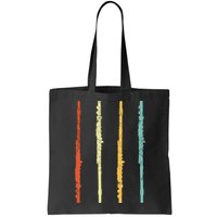 Funny Flute Player Flutist Retro Bag