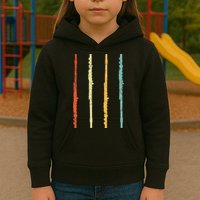 Funny Flute Player Flutist Retro Kids Hoodie