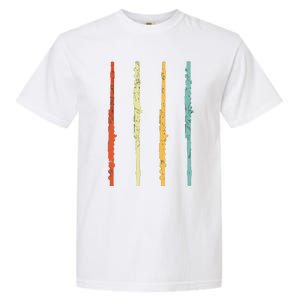 Funny Flute Player Flutist Retro Garment-Dyed Heavyweight T-Shirt