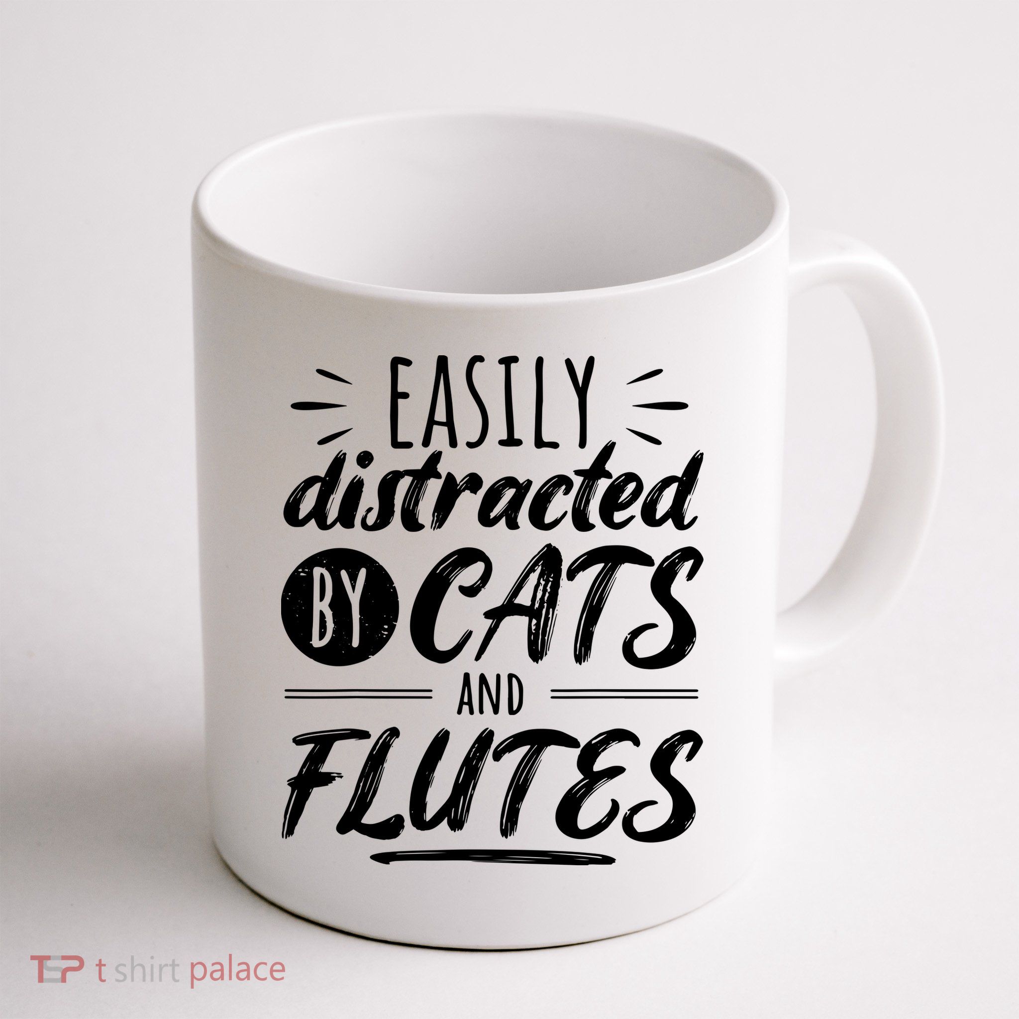 Funny Flute Player Saying Cat Owner I Cats And Flutes Mug
