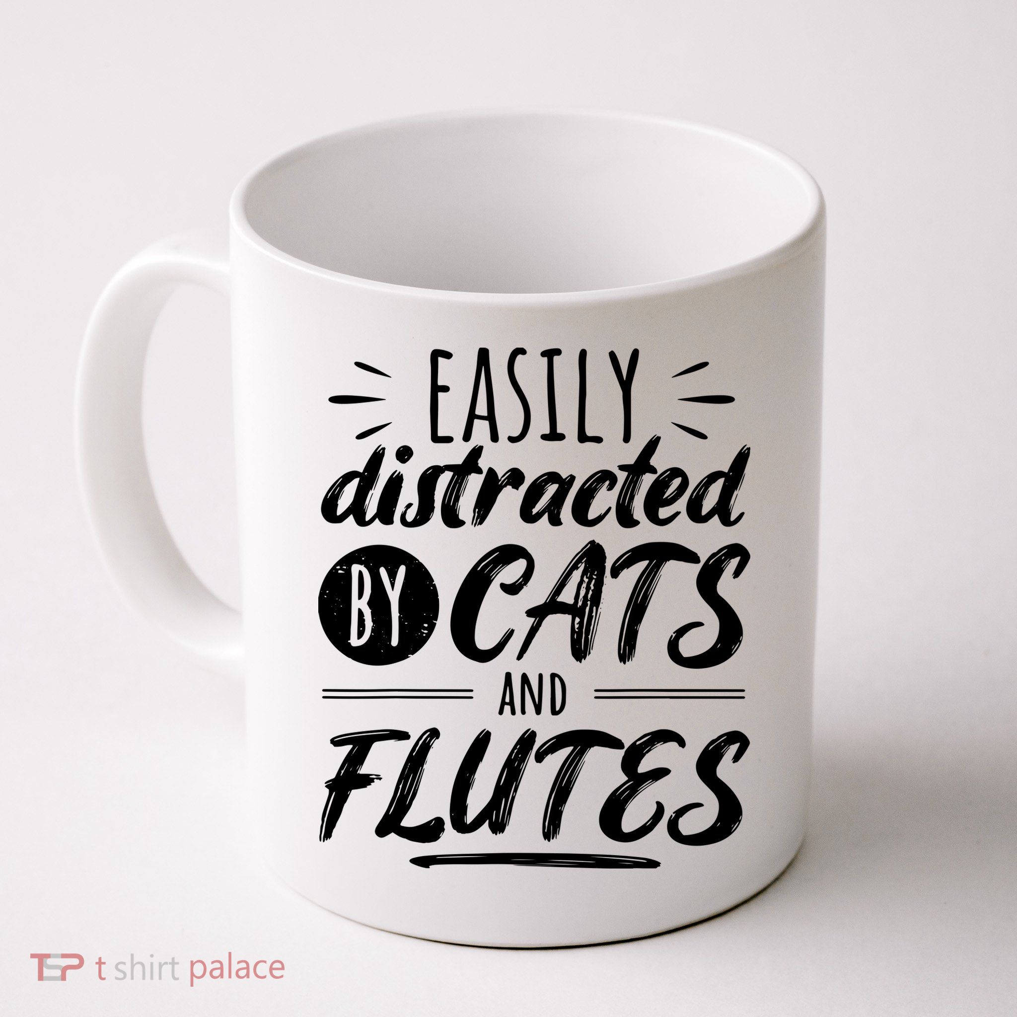 Funny Flute Player Saying Cat Owner I Cats And Flutes Mug