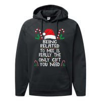 Festive Family Pajamas for Christmas Celebrations Performance Fleece Hoodie