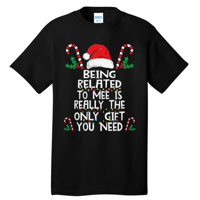 Festive Family Pajamas for Christmas Celebrations Tall T-Shirt