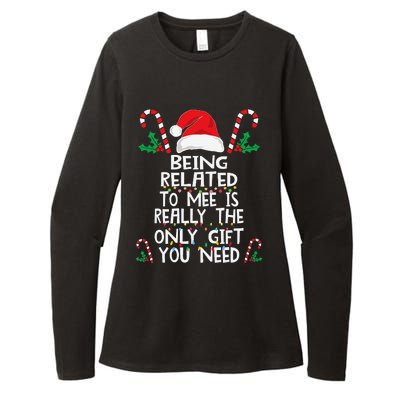 Festive Family Pajamas for Christmas Celebrations Womens CVC Long Sleeve Shirt