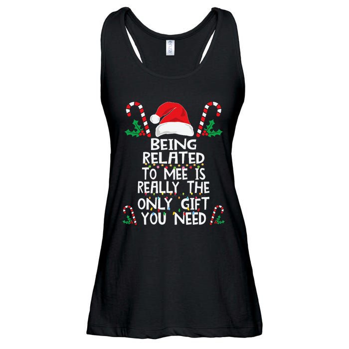 Festive Family Pajamas for Christmas Celebrations Ladies Essential Flowy Tank