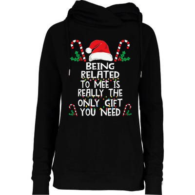 Festive Family Pajamas for Christmas Celebrations Womens Funnel Neck Pullover Hood