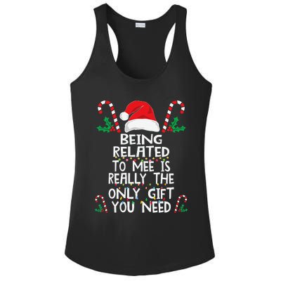 Festive Family Pajamas for Christmas Celebrations Ladies PosiCharge Competitor Racerback Tank